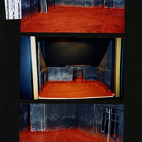 Colour photographs of the model box designed for the set of The Silver Tassie written by Sean O'Casey, designed by Joe Vaněk and produced at the Gaiety Theatre Dublin, directed by Patrick Mason. Produced by Opera Ireland. Libretto by Amanda Holden.