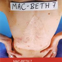 Colour printed flyer for Mac-Beth 7 by Pan Pan Theatre Company at the Project Arts Centre