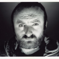 Black-and-white headshot of one of the actors featured in Mac-beth 7 by Pan Pan Theatre Company
