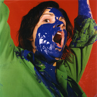 Colour promotional photograph of Emma McIvor for Deflowerfucked by Pan Pan Theatre Company