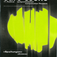 Colour printed programme listing from the Euro-Scene festival in Leipzig, listing Pan Pan Theatre Company's Oedipus Loves You