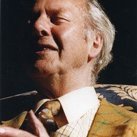 Colour photograph of Harry Towb in Mr Staines by Pan Pan Theatre Company