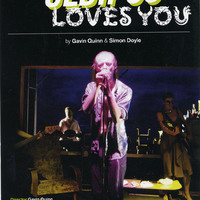 Colour printed flyer for Oedipus Loves You by Pan Pan Theatre Company, detailing tour dates