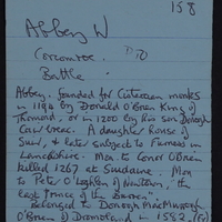 Image from a placename card for the Burren, taken from Tim Robinson's archive
