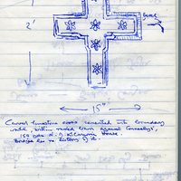 Image from a field notebook, part of Tim Robinson's archive