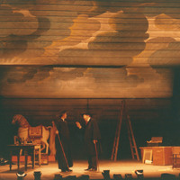 Colour photographs of the production of Peer Gynt