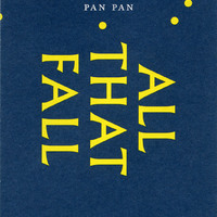 Colour printed programme page of All That Fall by the Pan Pan Theatre Company at Samuel Beckett Centre