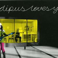 Colour printed postcard for Oedipus Loves You by Pan Pan Theatre at Smock Alley Theatre, Dublin