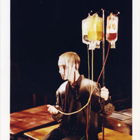 Colour photograph of Tailors Requiem by Pan Pan Theatre Company